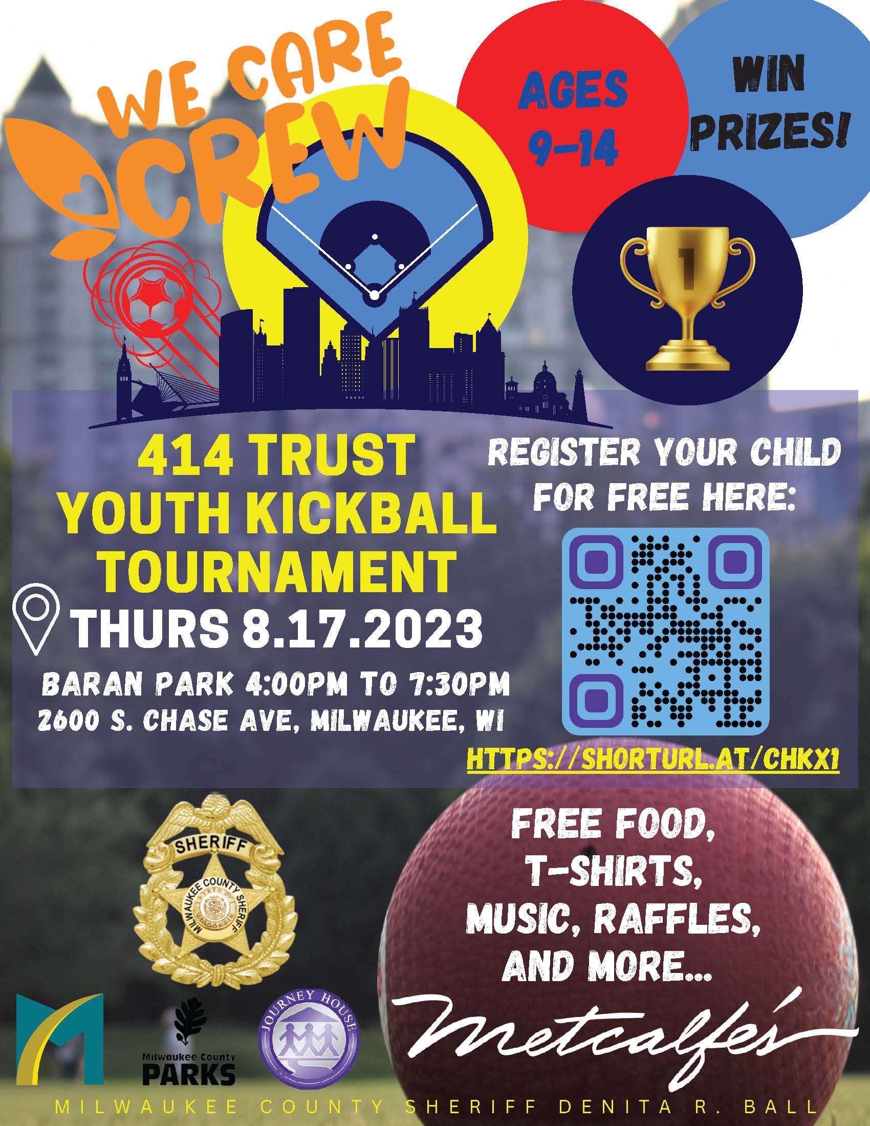 Kickball Tournament Flyer (5) Milwaukee Police Department Office of